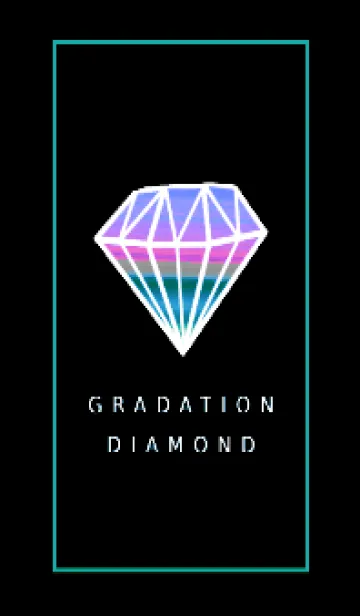 [LINE着せ替え] グラデーション ダイヤモンド .130の画像1