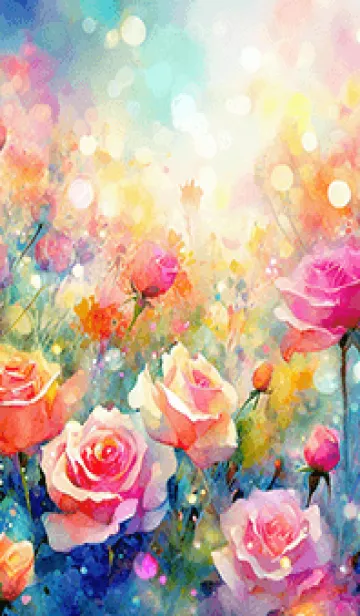 [LINE着せ替え] 薔薇(バラ)の花の着せかえ(R997)の画像1