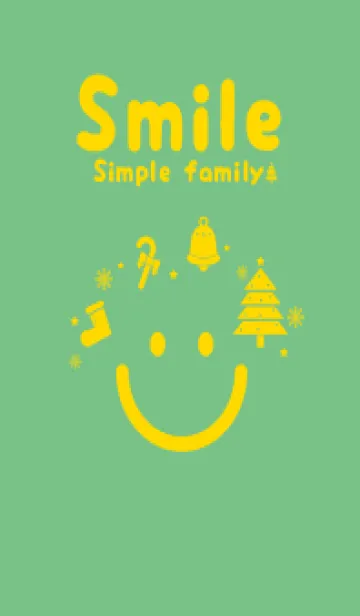 [LINE着せ替え] スマイル＆Xmasツリー エルブの画像1