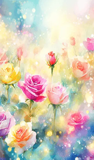 [LINE着せ替え] 薔薇(バラ)の花の着せかえ(R1000)の画像1