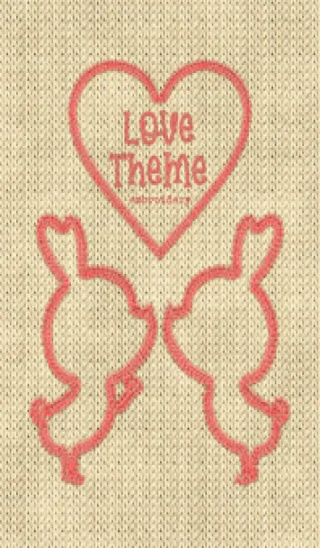 [LINE着せ替え] Love Theme Embroidery 28の画像1