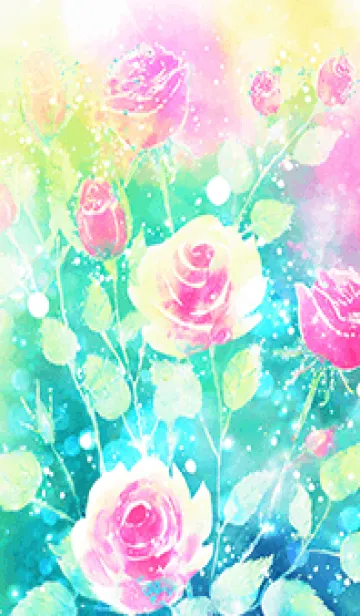 [LINE着せ替え] 薔薇(バラ)の花の着せかえ(R1005)の画像1