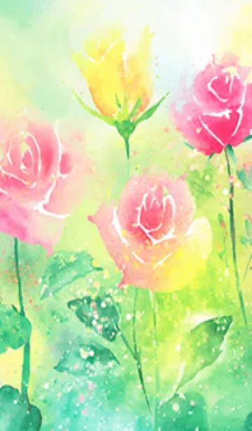 [LINE着せ替え] 薔薇(バラ)の花の着せかえ(R1008)の画像1