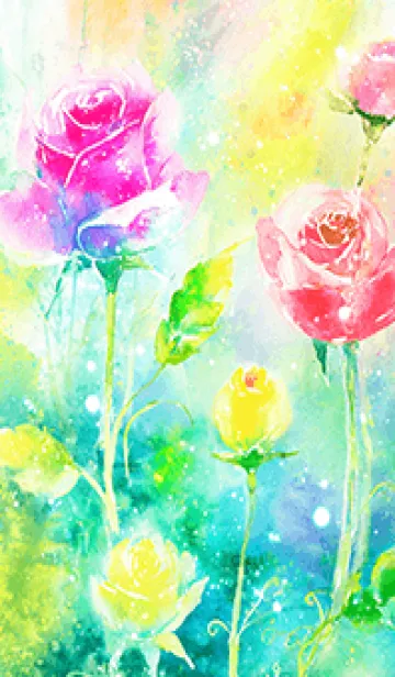 [LINE着せ替え] 薔薇(バラ)の花の着せかえ(R1009)の画像1