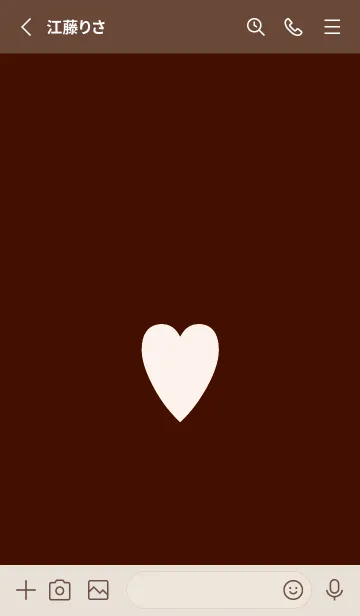 [LINE着せ替え] シンプル ハート 98の画像2