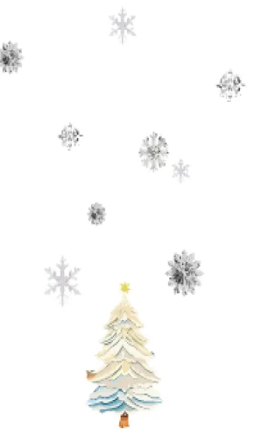 [LINE着せ替え] white 白いクリスマスの画像1