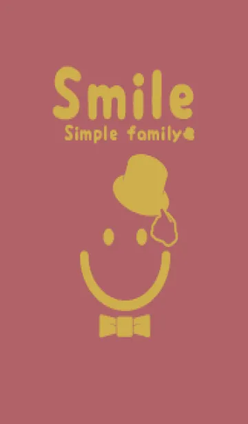 [LINE着せ替え] スマイル＆紳士 バーントオレンジの画像1