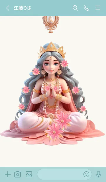 [LINE着せ替え] Lakshmi, finance, business, fortuneの画像2