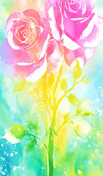 [LINE着せ替え] 薔薇(バラ)の花の着せかえ(R1018)の画像1