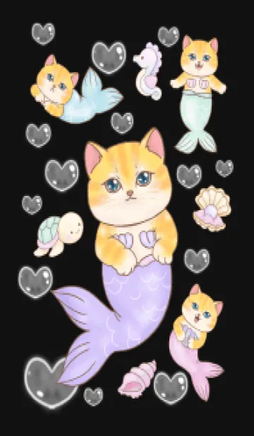 cutest Cat mermaid 120の着せ替えメイン画像