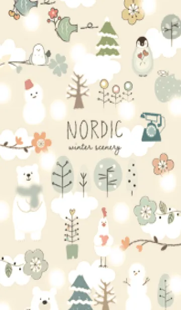 [LINE着せ替え] yellow♡nordic14_1の画像1