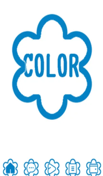 [LINE着せ替え] bw color C49の画像1