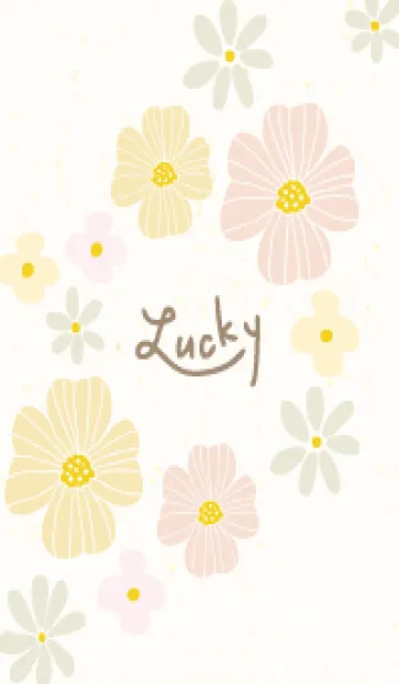 [LINE着せ替え] かわいいお花 大人28の画像1