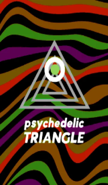 [LINE着せ替え] サイケデリック トライアングル 299の画像1