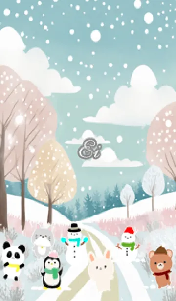 [LINE着せ替え] えい☆かわいい北欧風着せかえの画像1