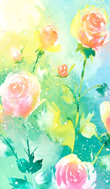 [LINE着せ替え] 薔薇(バラ)の花の着せかえ(R1041)の画像1