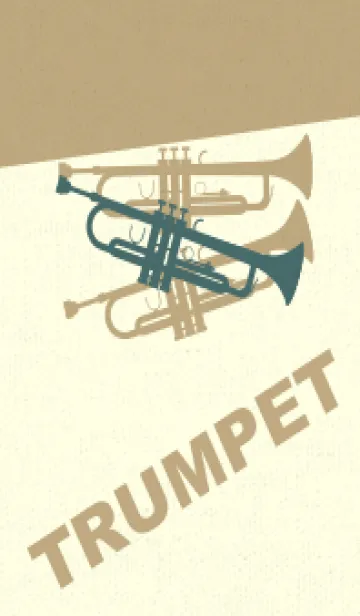 [LINE着せ替え] Trumpet CLR 錆納戸の画像1
