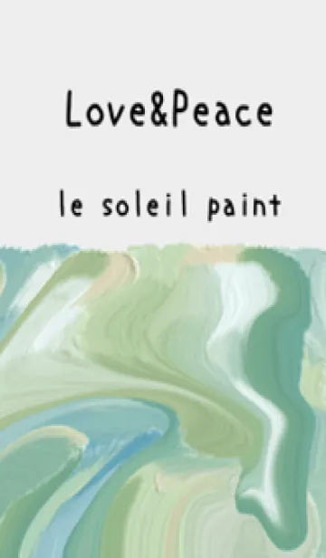 [LINE着せ替え] 油絵アート【le soleil paint 661】の画像1