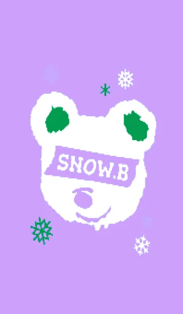 [LINE着せ替え] スノー ベアー _4の画像1