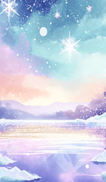 優美な冬の風景の着せかえ(Winter-994)の着せ替えメイン画像