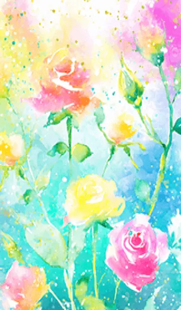 [LINE着せ替え] 薔薇(バラ)の花の着せかえ(R1050)の画像1