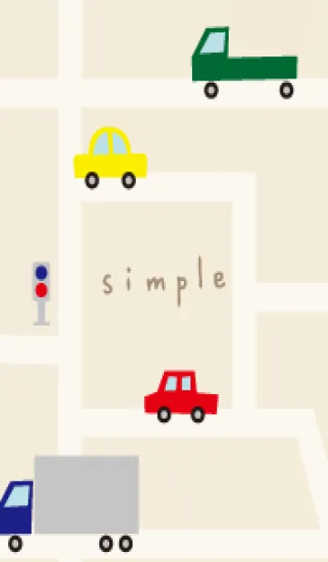 [LINE着せ替え] いろんな車が走る19の画像1