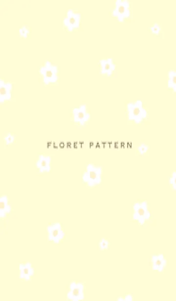 [LINE着せ替え] Floret Pattern - VSC 07-01の画像1