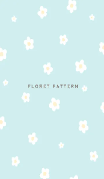 [LINE着せ替え] Floret Pattern - VSC 07-03の画像1