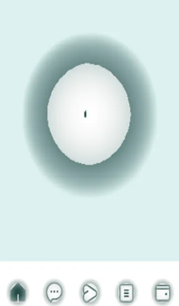 [LINE着せ替え] green color D100の画像1