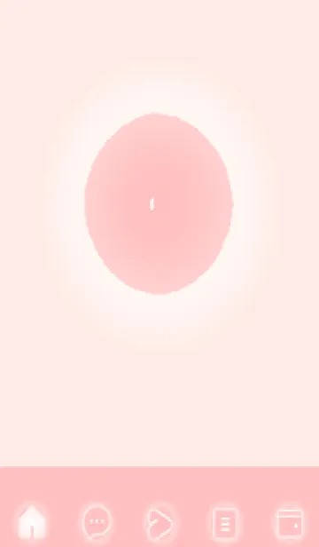 [LINE着せ替え] pink color D47の画像1