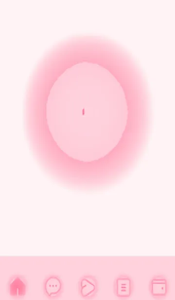 [LINE着せ替え] pink color D48の画像1