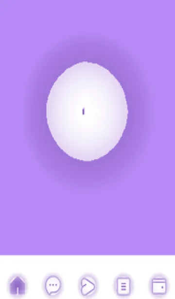 [LINE着せ替え] purple color D46の画像1