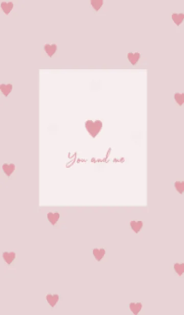 [LINE着せ替え] pattern_heart :rosepinkの画像1