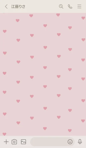 [LINE着せ替え] pattern_heart :rosepinkの画像2