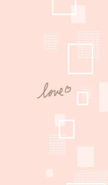 [LINE着せ替え] おしゃれ 四角 白26の画像1