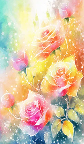 [LINE着せ替え] 薔薇(バラ)の花の着せかえ(R1063)の画像1