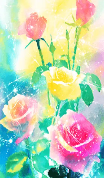 [LINE着せ替え] 薔薇(バラ)の花の着せかえ(R1027)の画像1