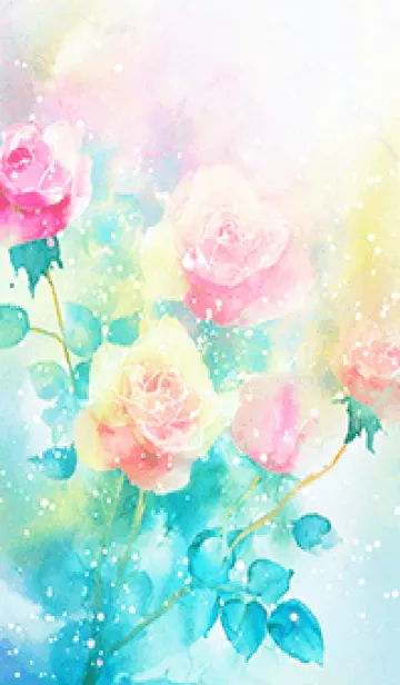 [LINE着せ替え] 薔薇(バラ)の花の着せかえ(R1068)の画像1