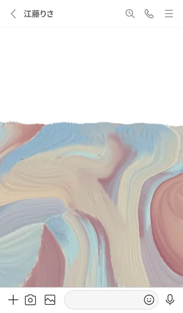 [LINE着せ替え] 油絵アート【le soleil paint 662】の画像2