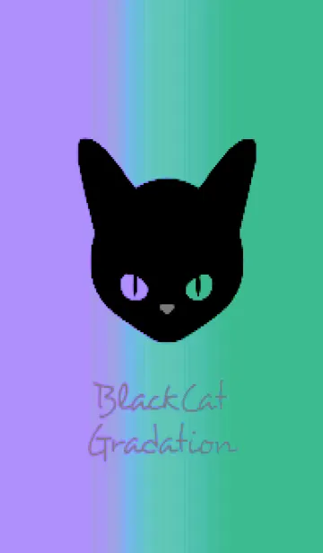 [LINE着せ替え] ブラック キャット 237の画像1