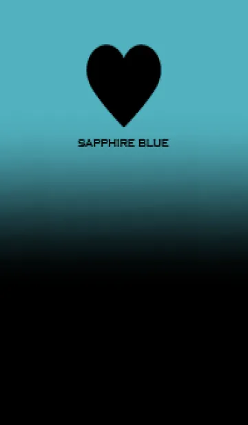 [LINE着せ替え] Black & Sapphire Blue Theme V.5 (JP)の画像1