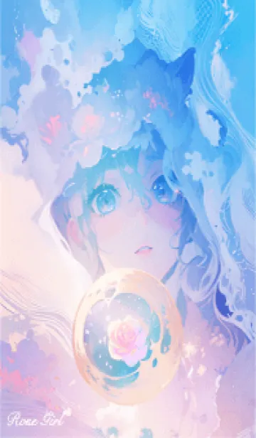 [LINE着せ替え] Rose Girl 2 ／Natural Styleの画像1