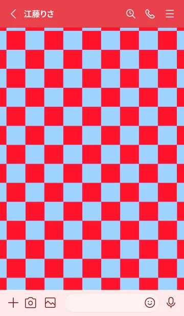 [LINE着せ替え] カラー チェック 54の画像2