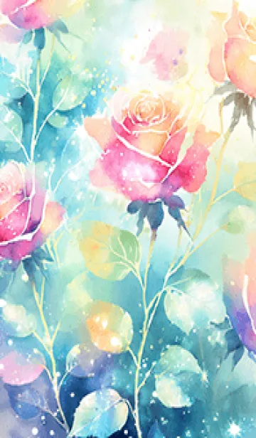 [LINE着せ替え] 薔薇(バラ)の花の着せかえ(R1083)の画像1