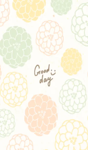 [LINE着せ替え] 鞠 花 シンプル13の画像1