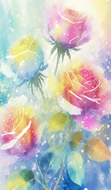 [LINE着せ替え] 薔薇(バラ)の花の着せかえ(R1090)の画像1