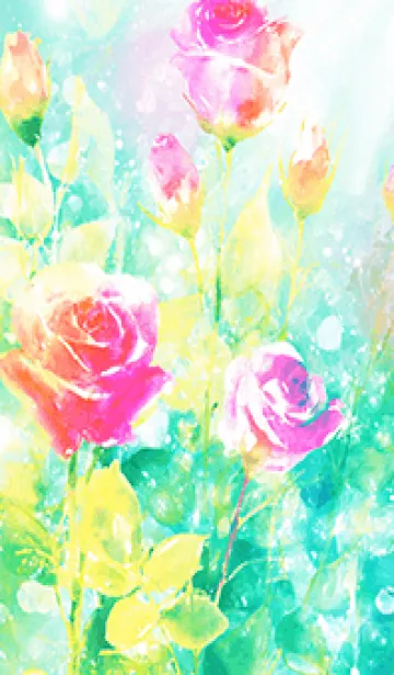 [LINE着せ替え] 薔薇(バラ)の花の着せかえ(R1092)の画像1