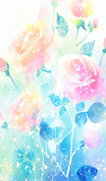 [LINE着せ替え] 薔薇(バラ)の花の着せかえ(R1093)の画像1