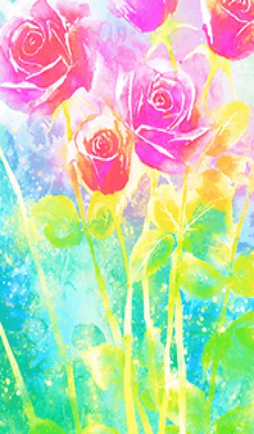 [LINE着せ替え] 薔薇(バラ)の花の着せかえ(R1094)の画像1