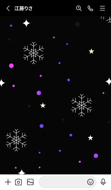 [LINE着せ替え] スノー .42の画像2